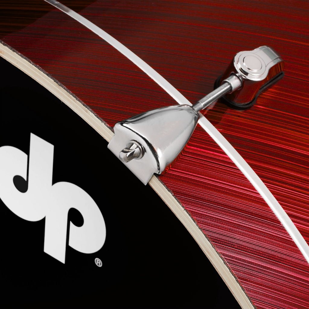 PDP Mainstage 5-Piece Complete Drum Set with Hardware and Cymbals - Twisted Cherry Acoustic Drums Sky Music