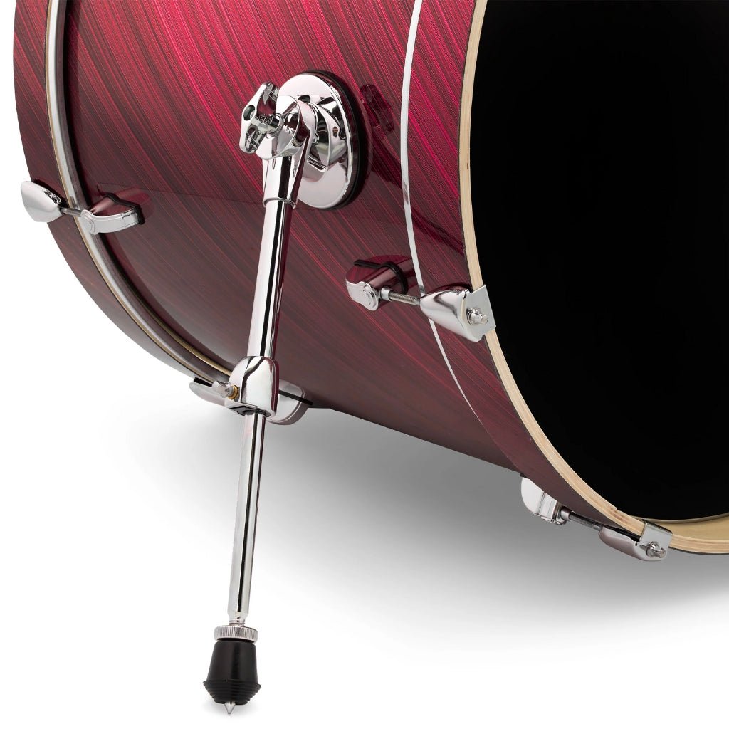 PDP Mainstage 5-Piece Complete Drum Set with Hardware and Cymbals - Twisted Cherry Acoustic Drums Sky Music