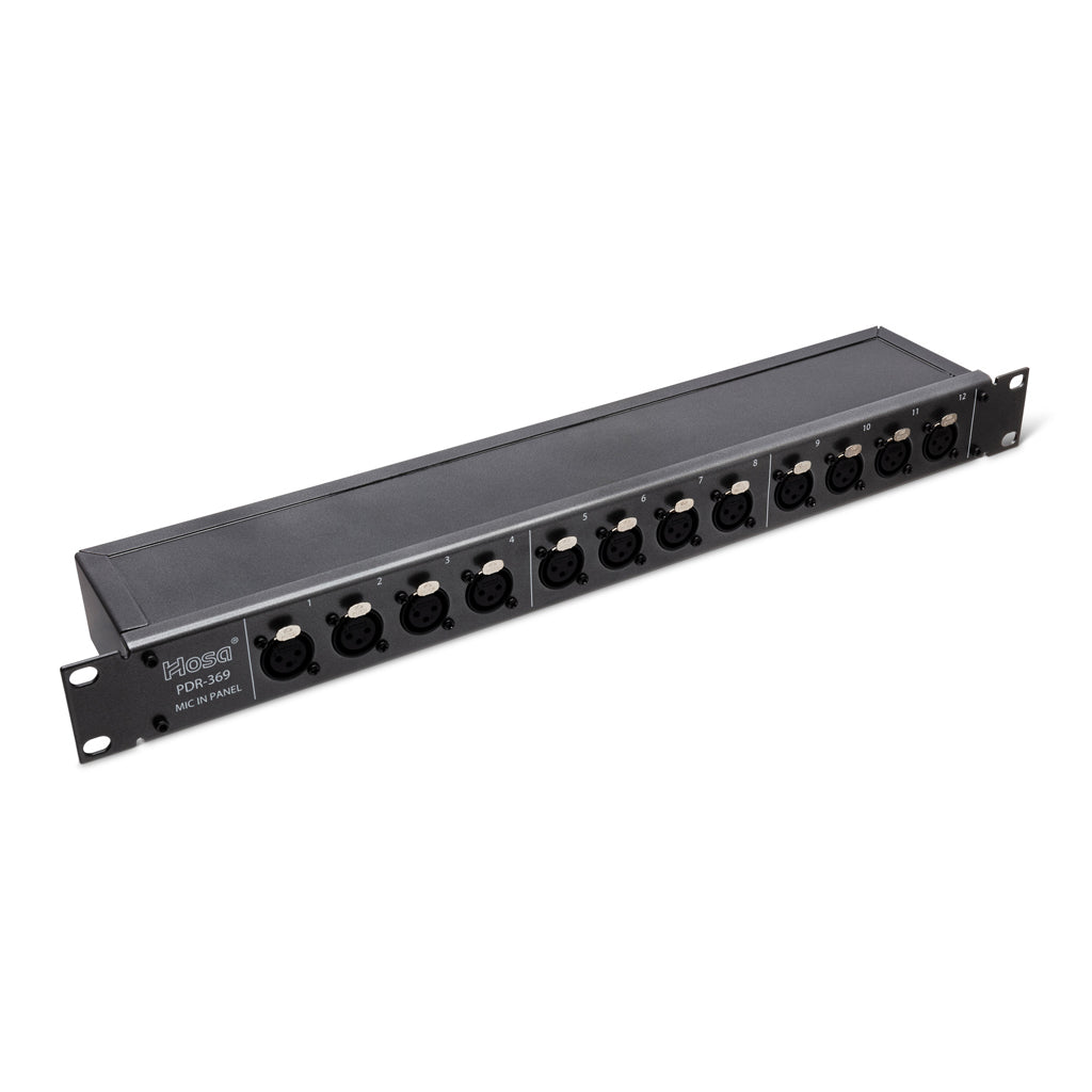 Hosa Technology Patchbay XLR3F XLR3M