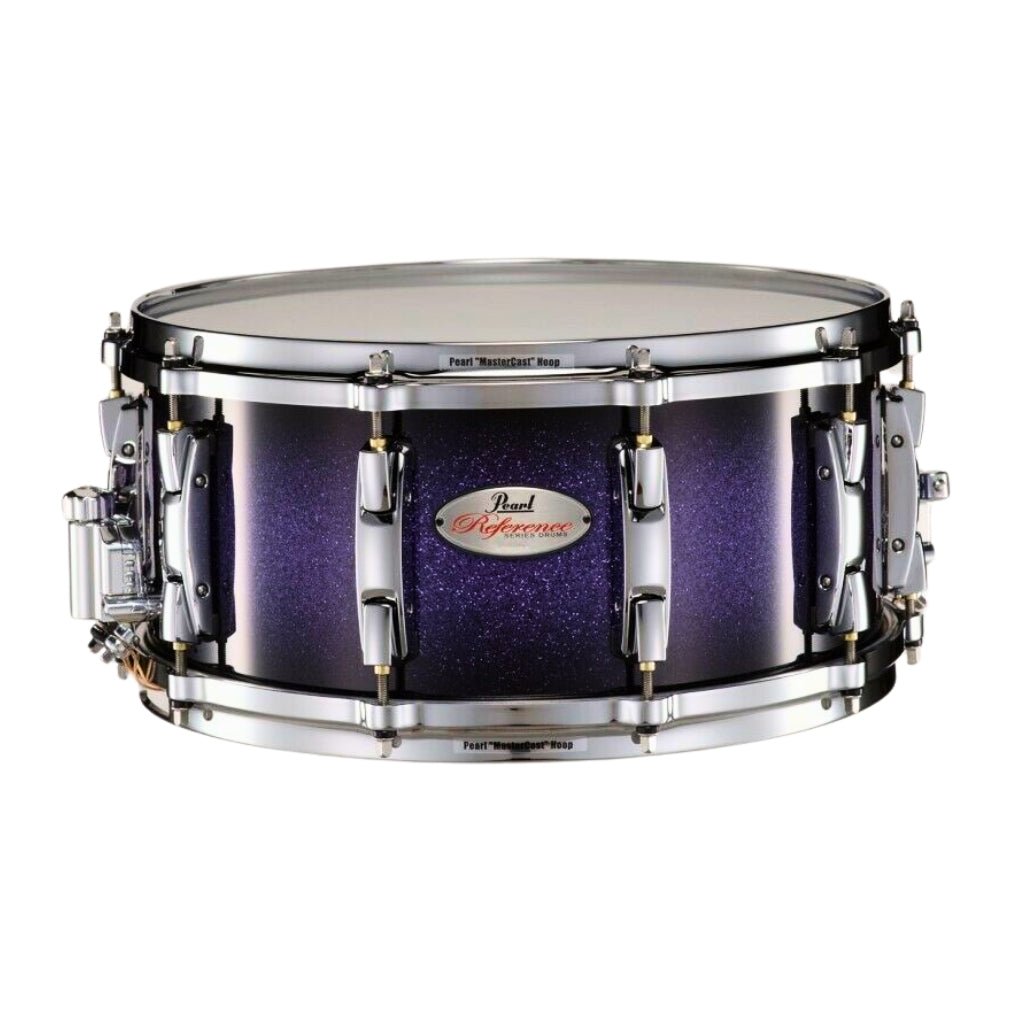Pearl 14"x6.5" Reference Pure Snare Drum with Black Nickel Hardware - Purple Craze II Snare Drums Sky Music