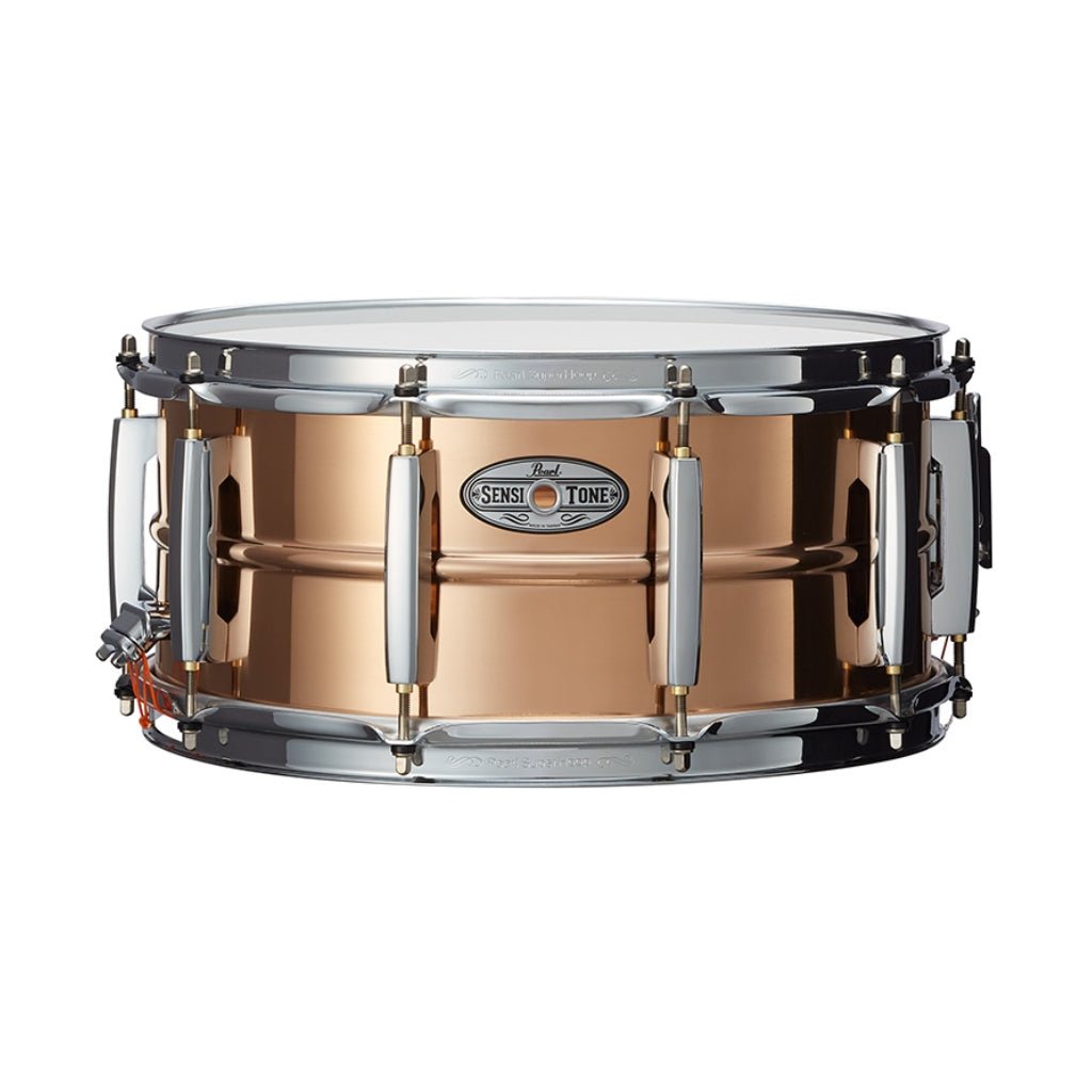 Pearl 14"x6.5" Sensitone Beaded Phospor Bronze Snare Drum Snare Drums Sky Music