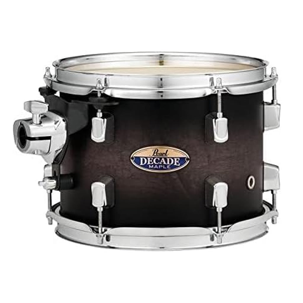 Pearl Decade Maple 10"x7" Tom - Satin Black Burst Tom Drums Sky Music