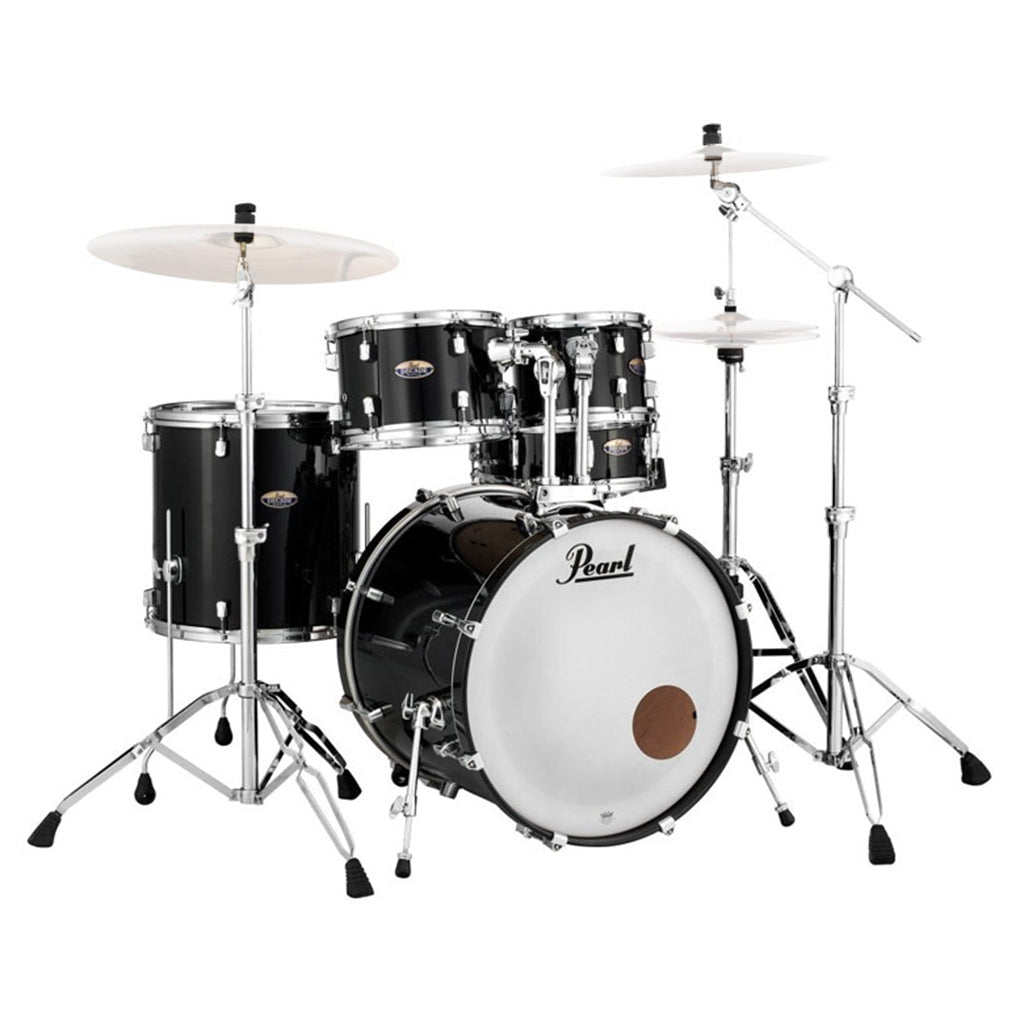 Pearl Decade Maple 22" Fusion Plus Shell Pack - Black Ice Acoustic Drums Sky Music