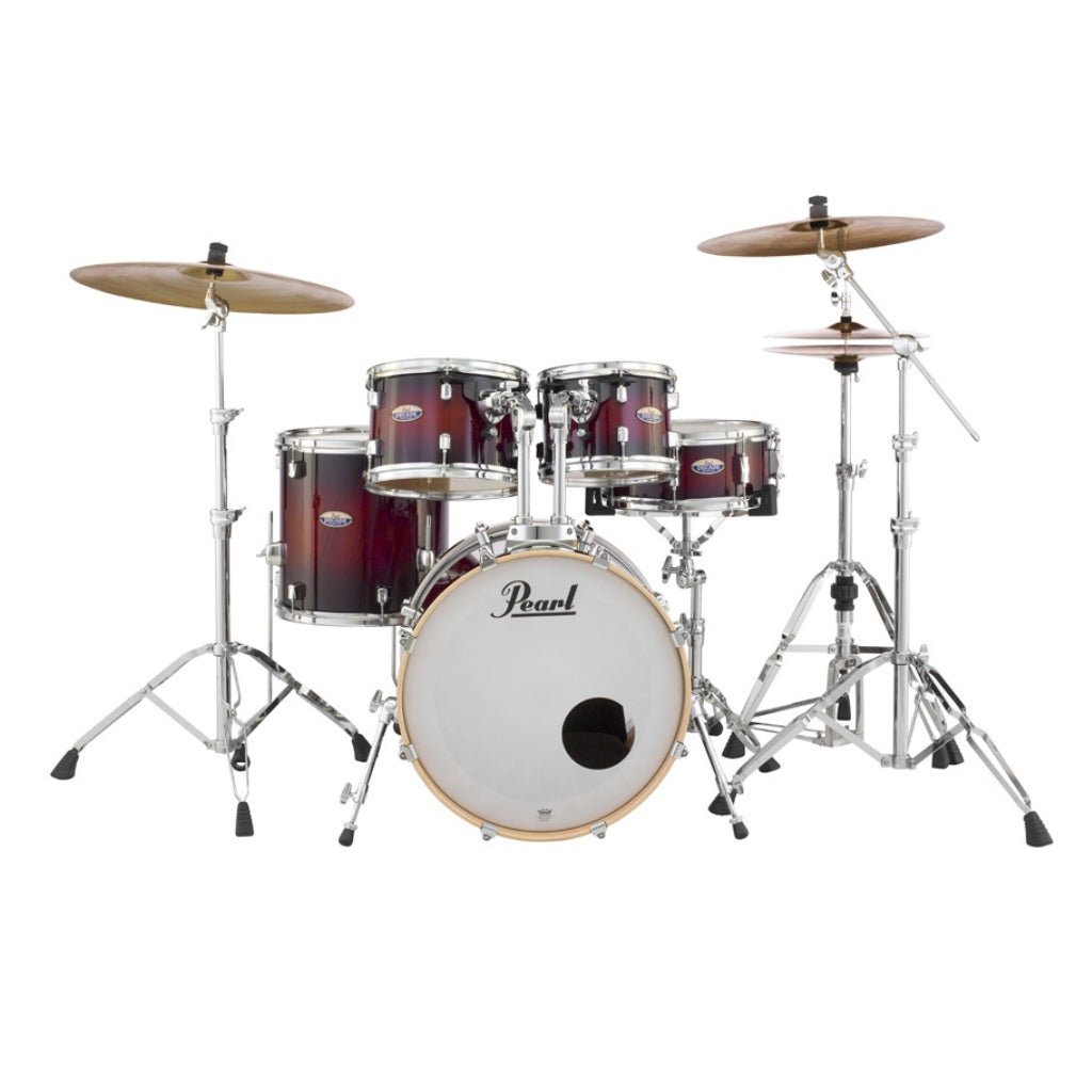 Pearl Decade Maple 5pc 20" Fusion Increda-Bundle Drum Kit - Gloss Deep Red Burst Acoustic Drums Sky Music