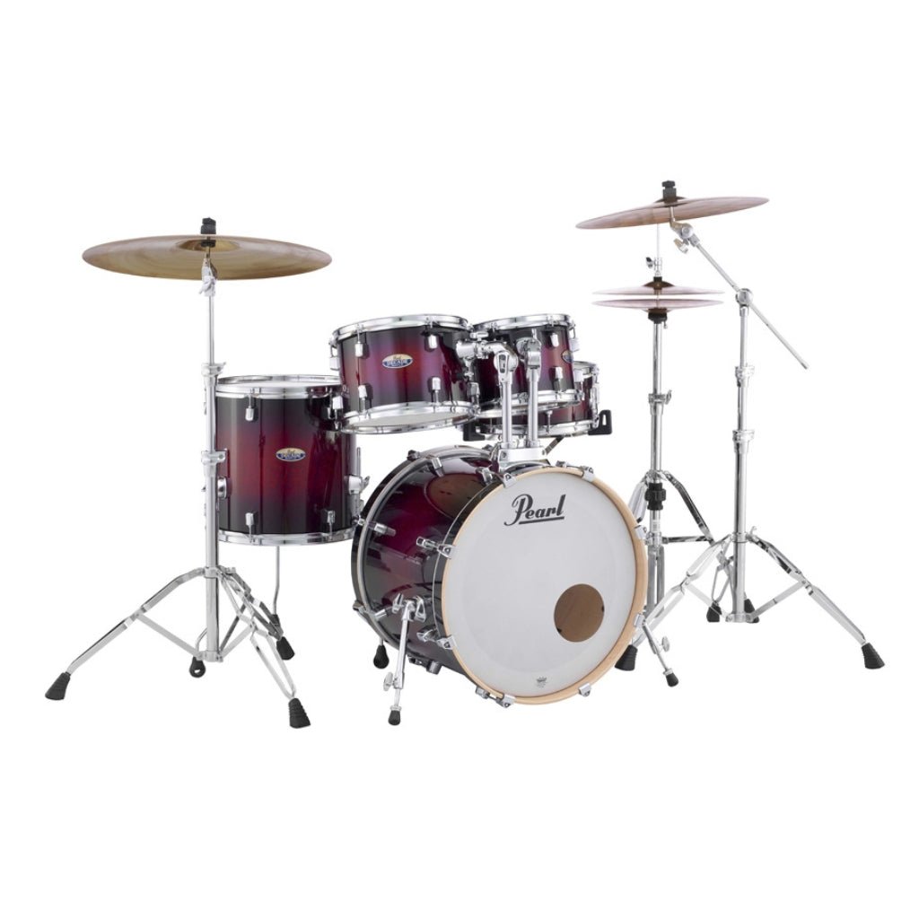 Pearl Decade Maple 5pc 20" Fusion Increda-Bundle Drum Kit - Gloss Deep Red Burst Acoustic Drums Sky Music