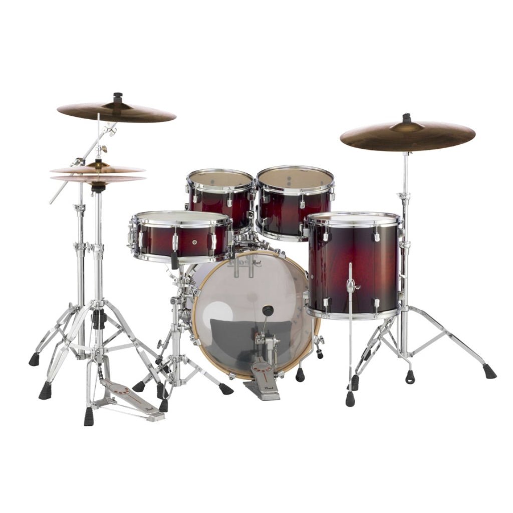 Pearl Decade Maple 5pc 20" Fusion Increda-Bundle Drum Kit - Gloss Deep Red Burst Acoustic Drums Sky Music