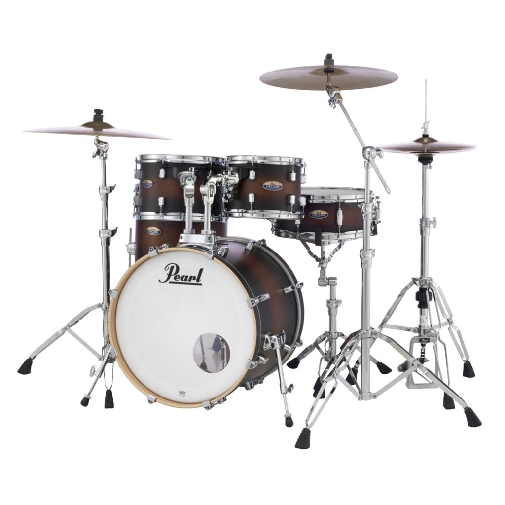 Pearl Decade Maple 5pc 20" Fusion Increda-Bundle Drum Kit - Satin Brown Burst Acoustic Drums Sky Music