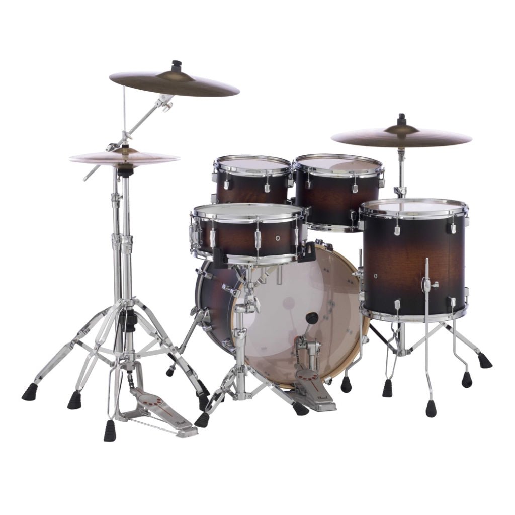 Pearl Decade Maple 5pc 20" Fusion Increda-Bundle Drum Kit - Satin Brown Burst Acoustic Drums Sky Music