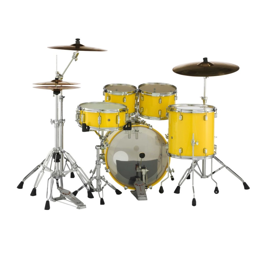 Pearl Decade Maple 5pc 20" Fusion Increda-Bundle Drum Kit - Solid Yellow Acoustic Drums Sky Music