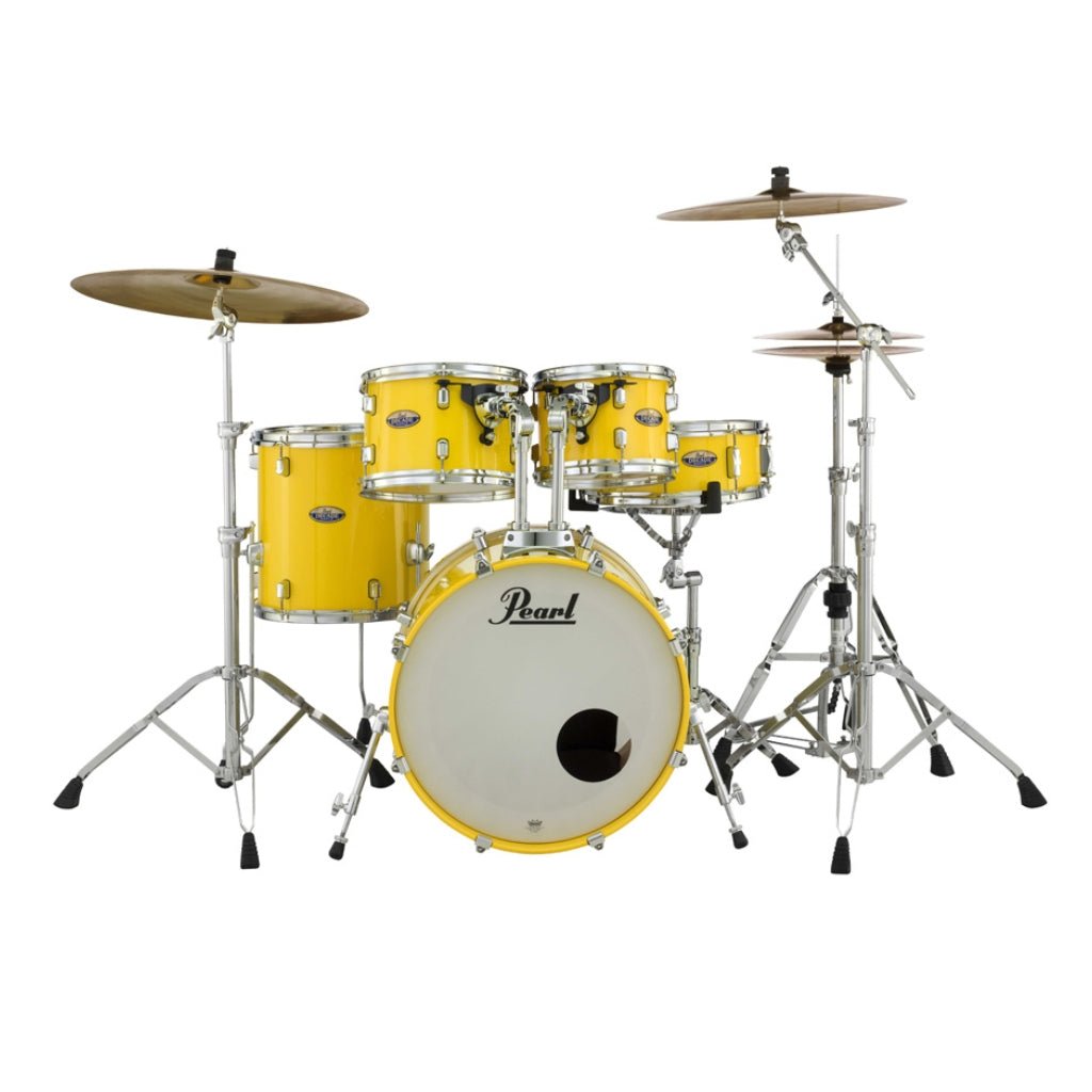 Pearl Decade Maple 5pc 20" Fusion Increda-Bundle Drum Kit - Solid Yellow Acoustic Drums Sky Music