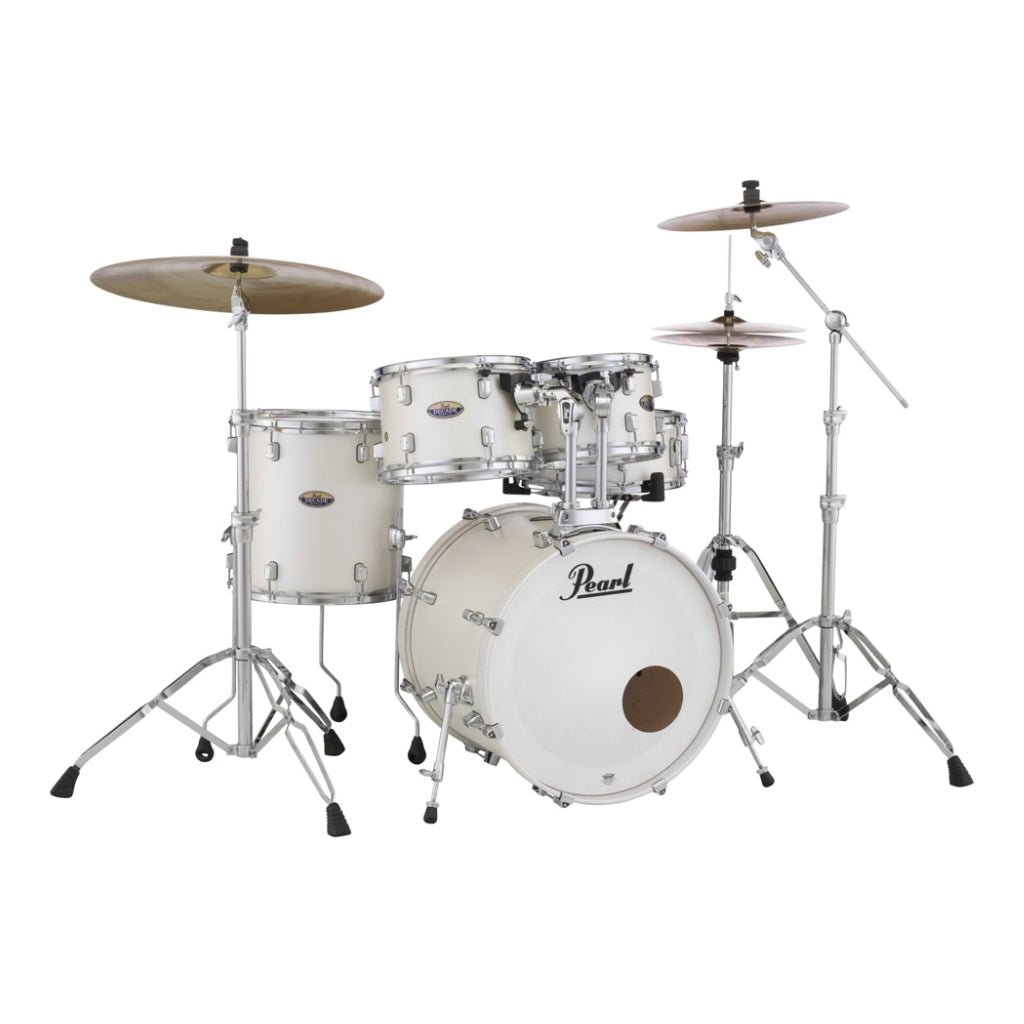 Pearl Decade Maple 5pc 20" Fusion Increda-Bundle Drum Kit - White Satin Pearl Acoustic Drums Sky Music