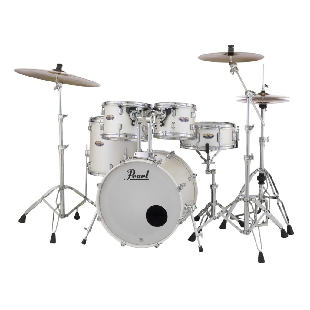 Pearl Decade Maple 5pc 20" Fusion Increda-Bundle Drum Kit - White Satin Pearl Acoustic Drums Sky Music
