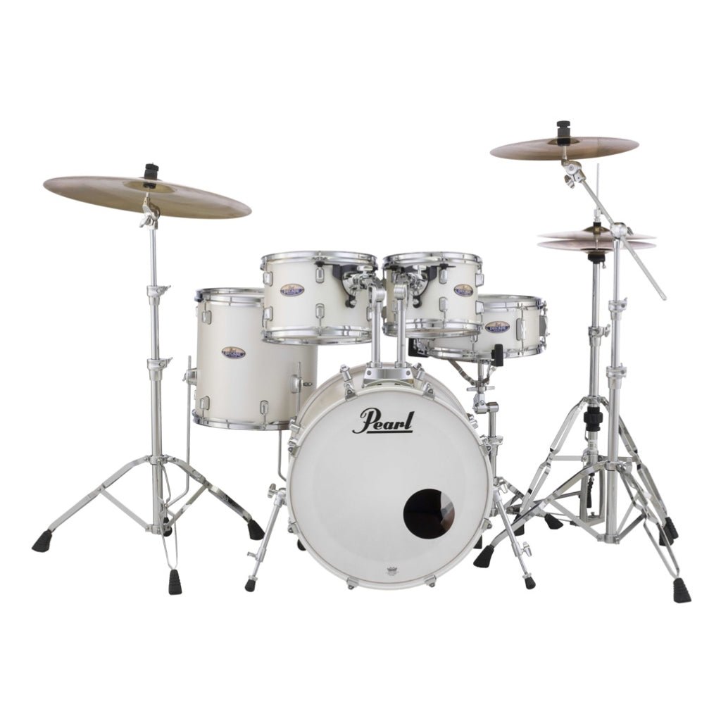 Pearl Decade Maple 5pc 20" Fusion Increda-Bundle Drum Kit - White Satin Pearl Acoustic Drums Sky Music