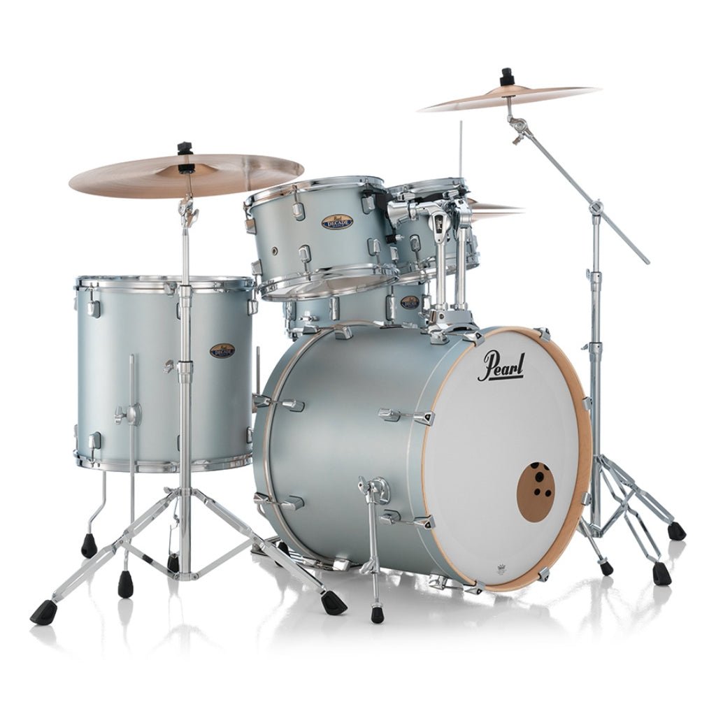 Pearl Decade Maple 5pc 22" Fusion Increda-Bundle Drum Kit - Blue Mirage Acoustic Drums Sky Music