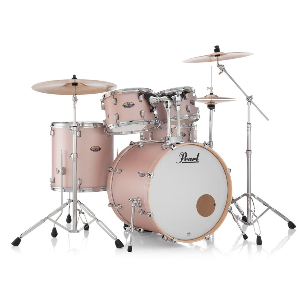 Pearl Decade Maple 5pc 22" Fusion Increda-Bundle Drum Kit - Rose Mirage Acoustic Drums Sky Music