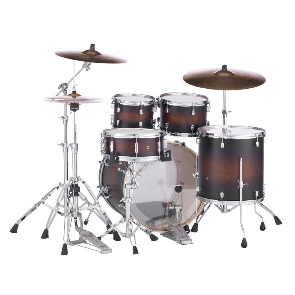 Pearl Decade Maple 5pc 22" Fusion Increda-Bundle Drum Kit - Satin Brown Burst Acoustic Drums Sky Music