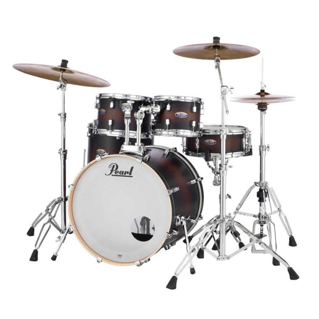 Pearl Decade Maple 5pc 22" Fusion Increda-Bundle Drum Kit - Satin Brown Burst Acoustic Drums Sky Music