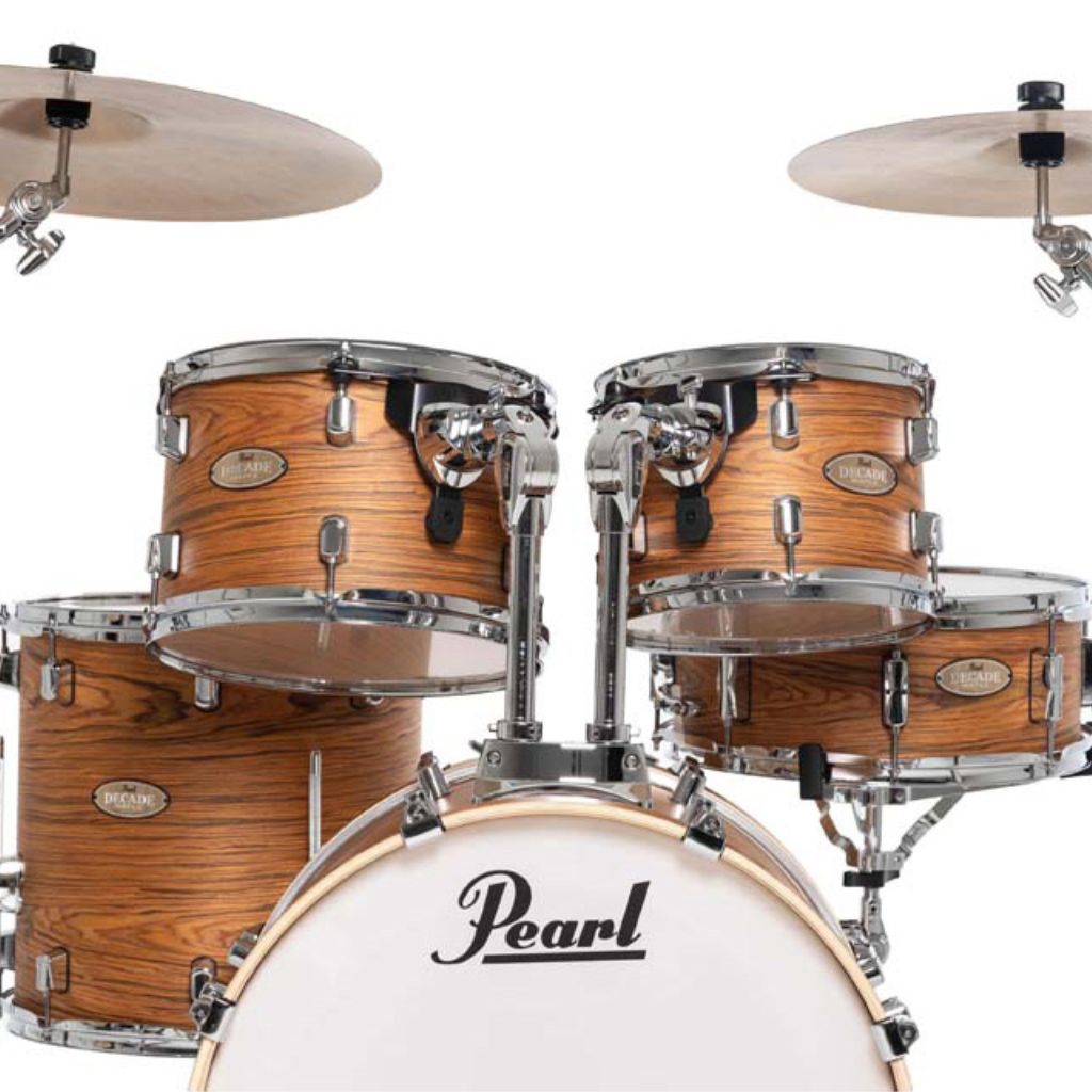 Pearl Decade Maple Artisan 5pc 20" Fusion Drum Kit - Satin Caramel Veil Acoustic Drums Sky Music