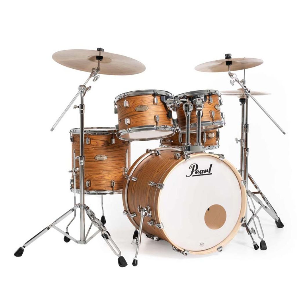 Pearl Decade Maple Artisan 5pc 20" Fusion Drum Kit - Satin Caramel Veil Acoustic Drums Sky Music