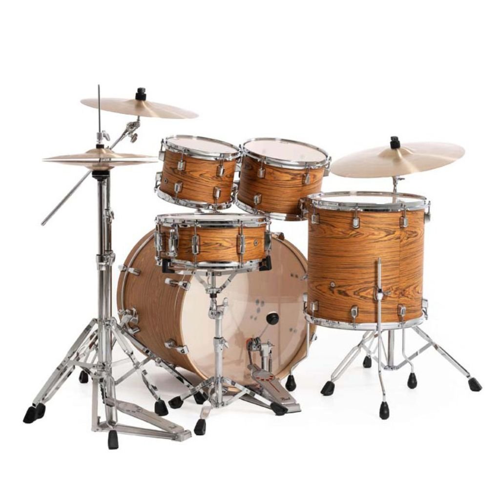 Pearl Decade Maple Artisan 5pc 20" Fusion Drum Kit - Satin Caramel Veil Acoustic Drums Sky Music