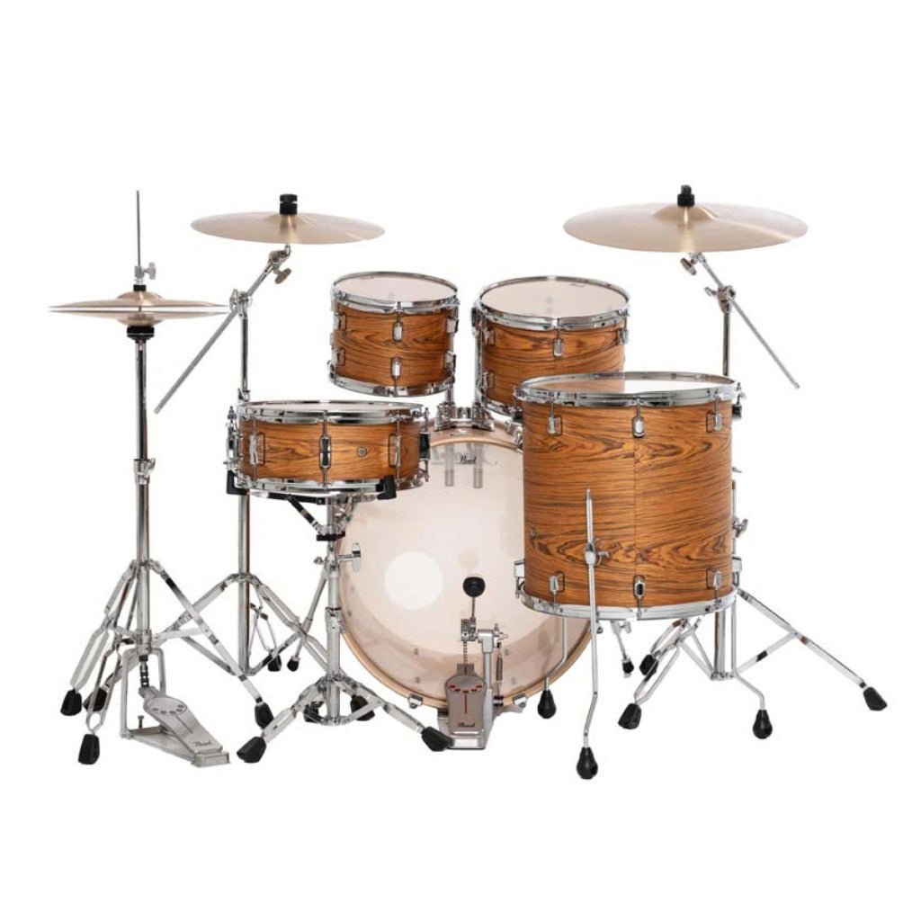 Pearl Decade Maple Artisan 5pc 22" Fusion Plus Drum Kit - Satin Caramel Veil Acoustic Drums Sky Music