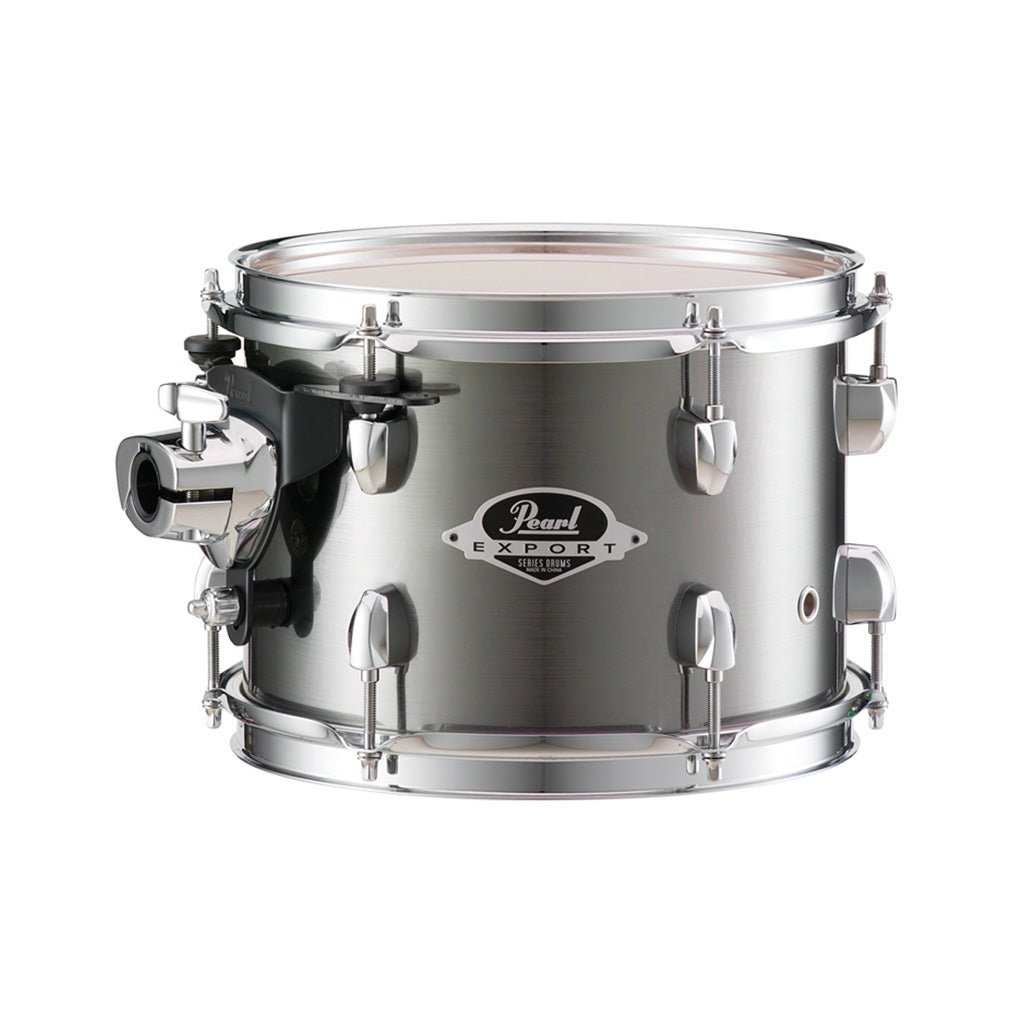 Pearl Export 22" EXX Fusion Plus Drum Kit Package w/Zildjian Cymbals & Hardware - Smokey Chrome Acoustic Drums Sky Music