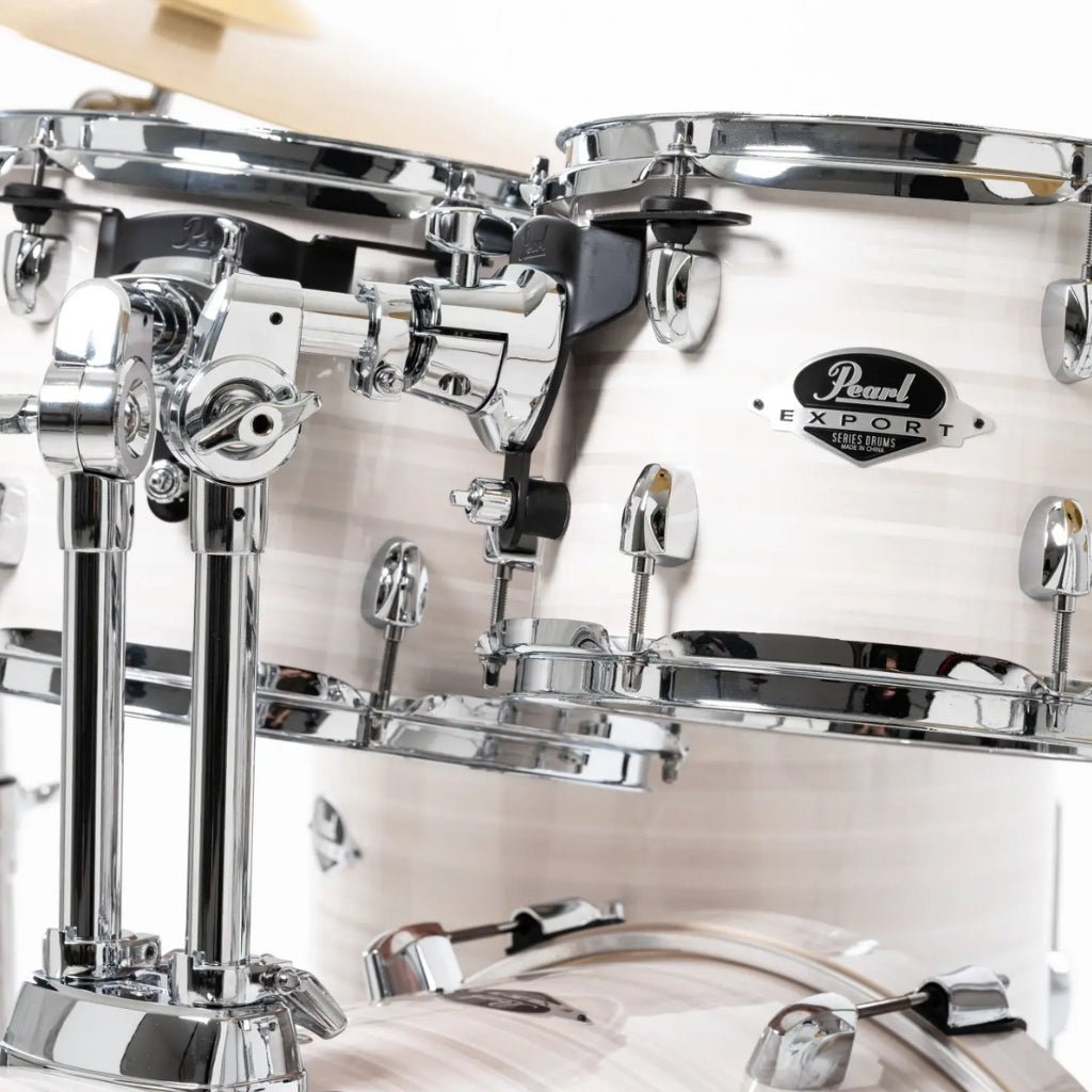 Pearl Export EXX 22" Fusion Plus Kit - Slipstream White w/HWP834 Hardware Pack Acoustic Drums Sky Music
