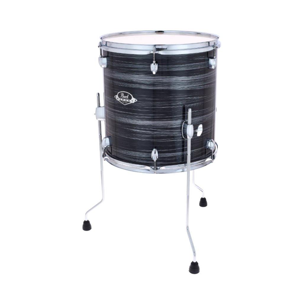 Pearl Export EXX Floor Tom - 14 x 14 inch, Graphite Silver Twist Acoustic Drums Sky Music
