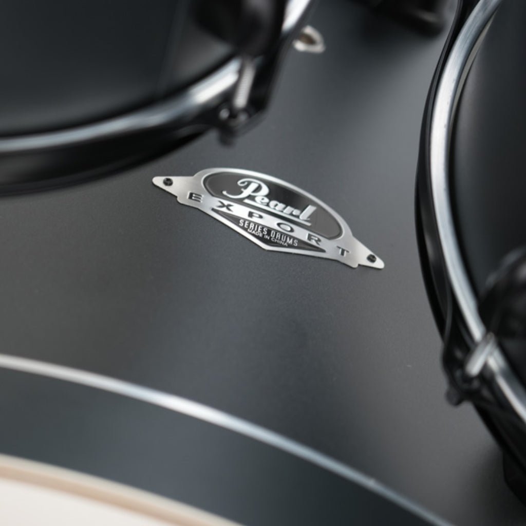 Pearl Export Limited 5pc 22" Fusion Plus Drum Kit - Graphite Slate with Black Hardware Acoustic Drums Sky Music