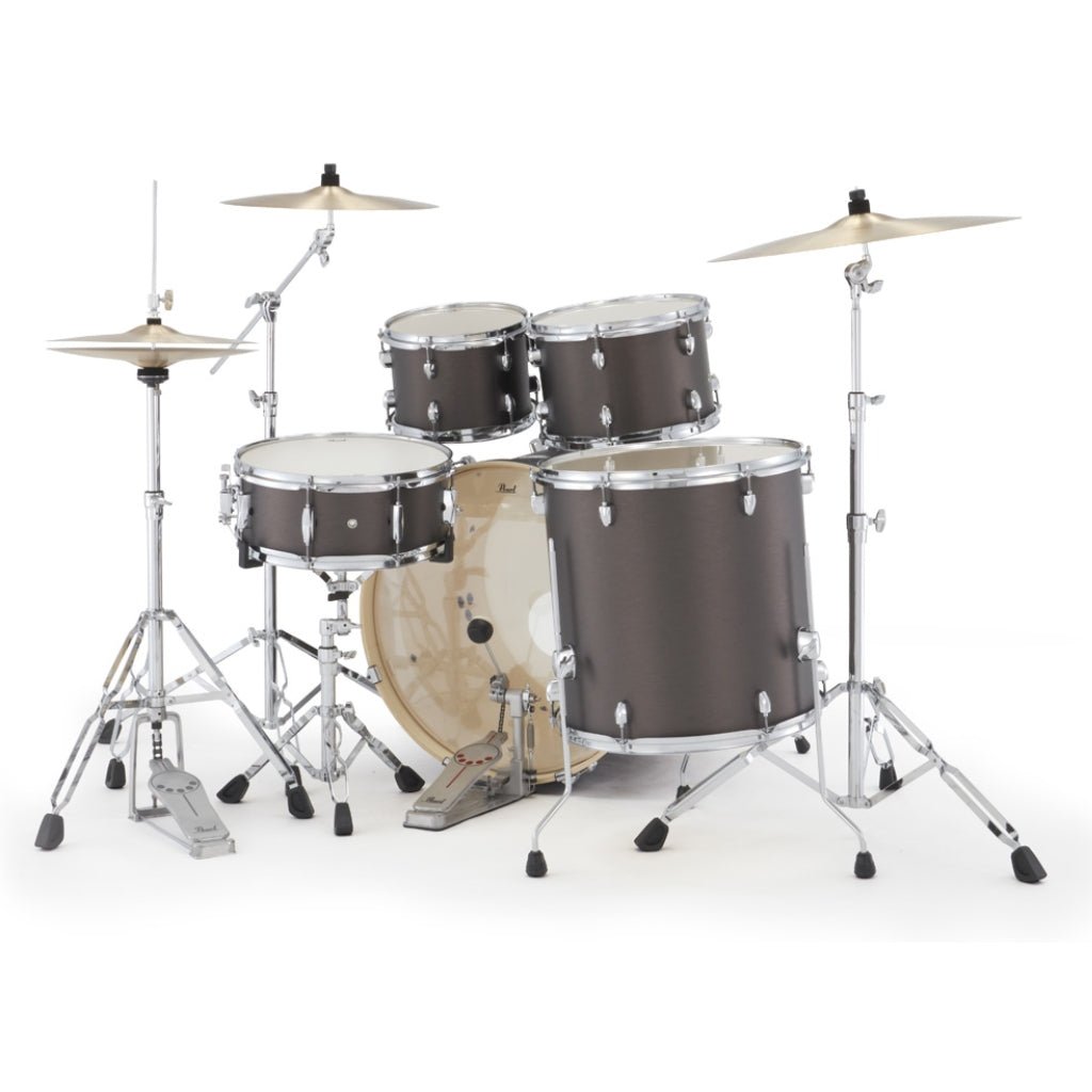 Pearl Export Plus 22" Rock Drum Kit with Zildjian Cymbals - Brushed Bronze Acoustic Drums Sky Music