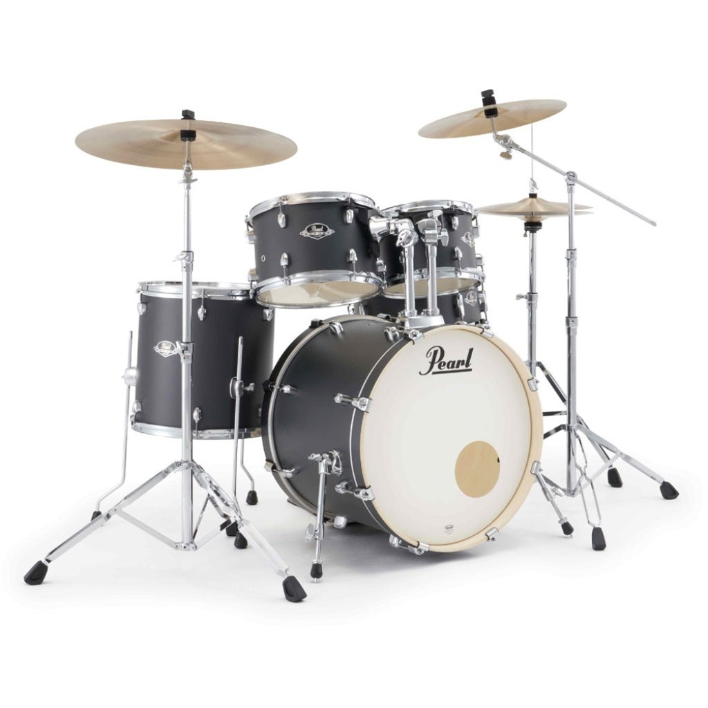Pearl Export Plus 5pc 20" Fusion Drum Kit BRD-1 Cymbals - Graphite Slate Acoustic Drums Sky Music