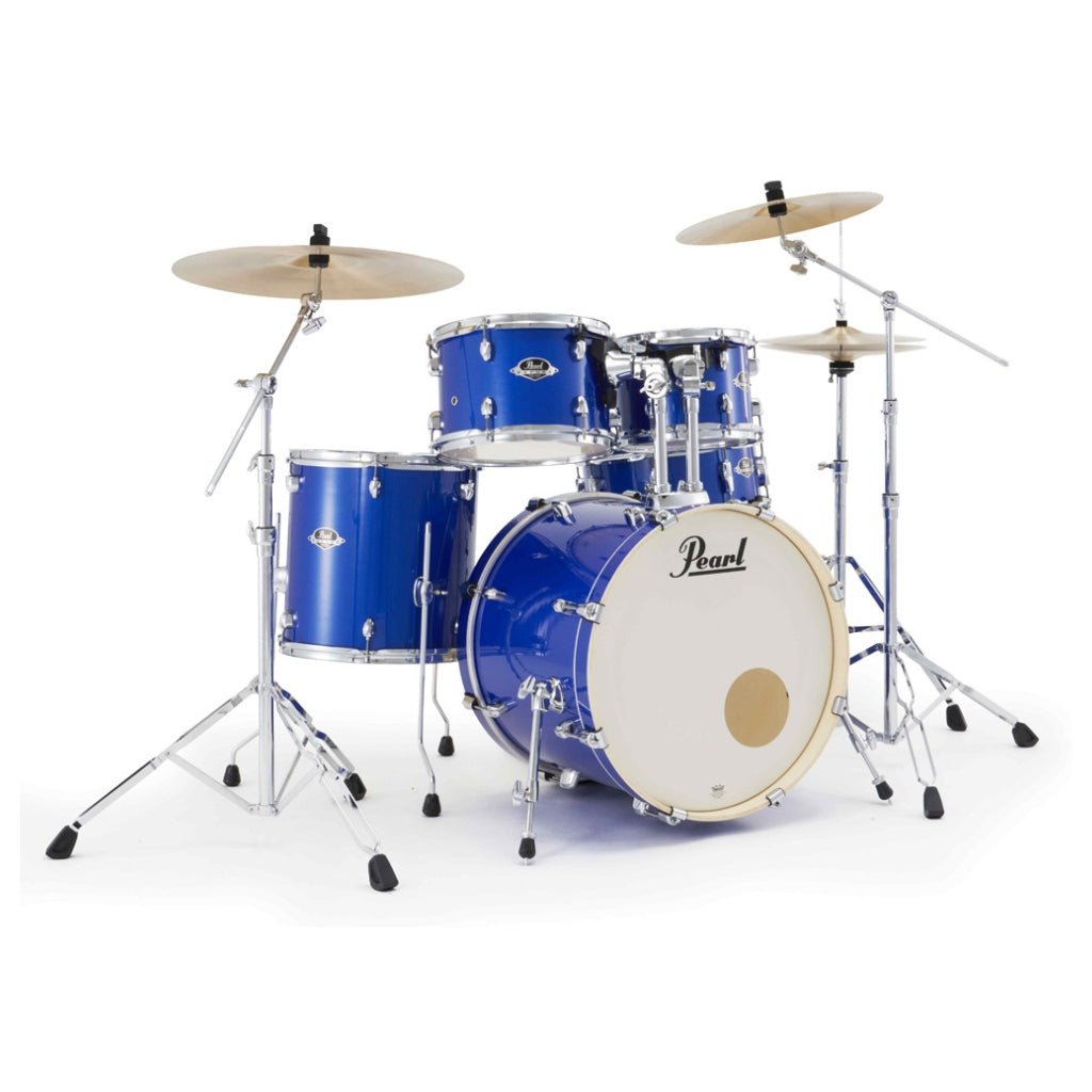 Pearl Export Plus 5pc 20" Fusion Drum Kit with BRD-1 Cymbals - Midnight Blue Acoustic Drums Sky Music