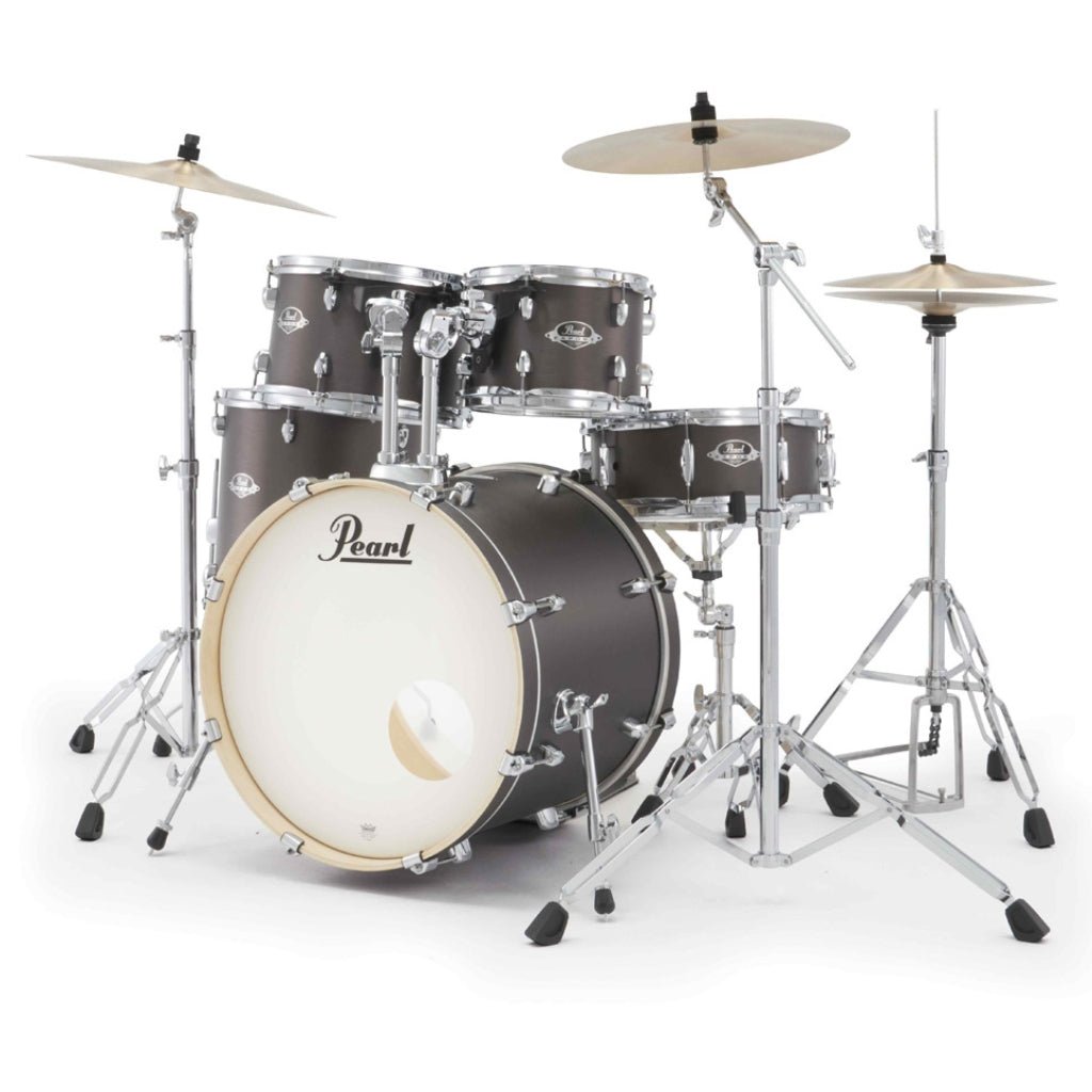 Pearl Export Plus 5pc 20" Fusion Drum Kit with Zildjian Cymbals - Brushed Bronze Acoustic Drums Sky Music