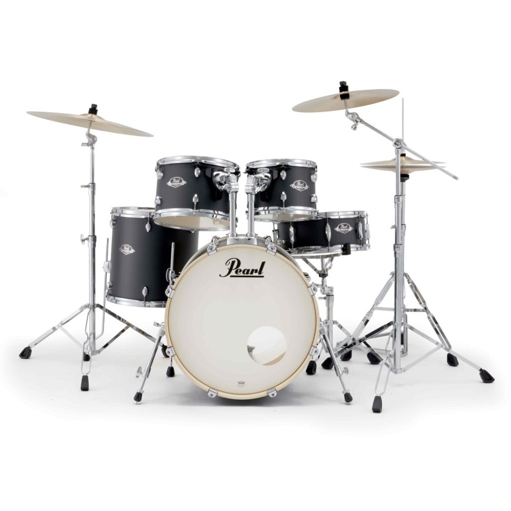 Pearl Export Plus 5pc 20" Fusion Drum Kit with Zildjian Cymbals - Graphite Slate Acoustic Drums Sky Music