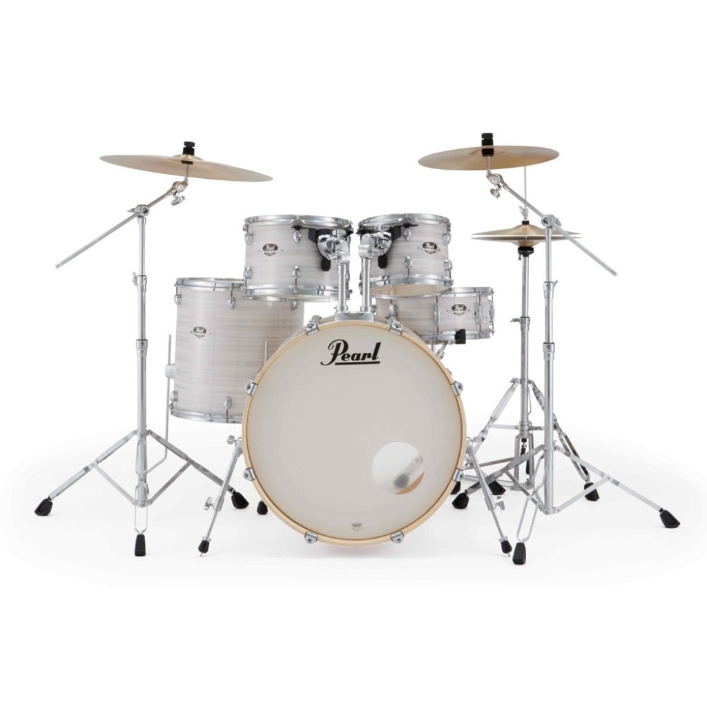 Pearl Export Plus 5pc 22" Fusion Drum Kit with Zildjian Cymbals - Slipstream White Acoustic Drums Sky Music
