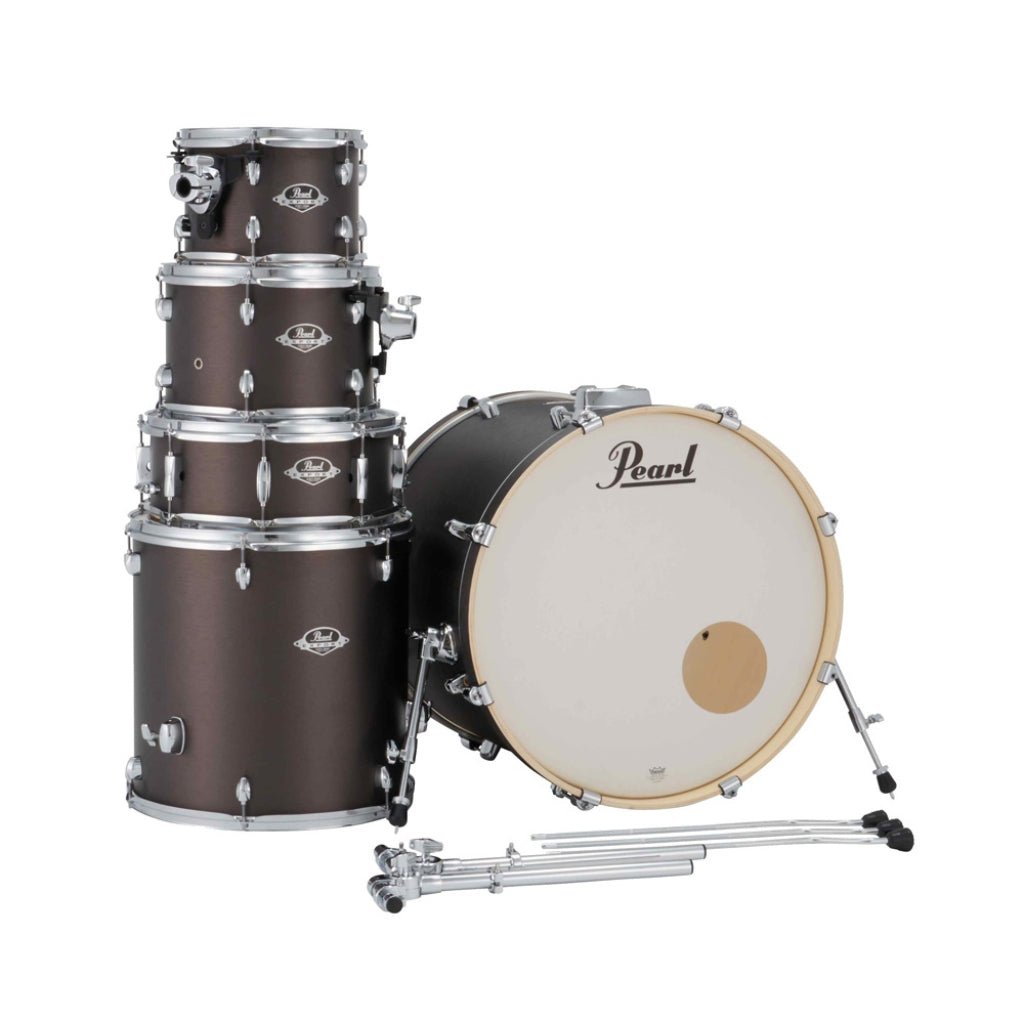 Pearl Export Plus 5pc 22" Fusion Plus Drum Kit with Zildjian Cymbals - Brushed Bronze Acoustic Drums Sky Music