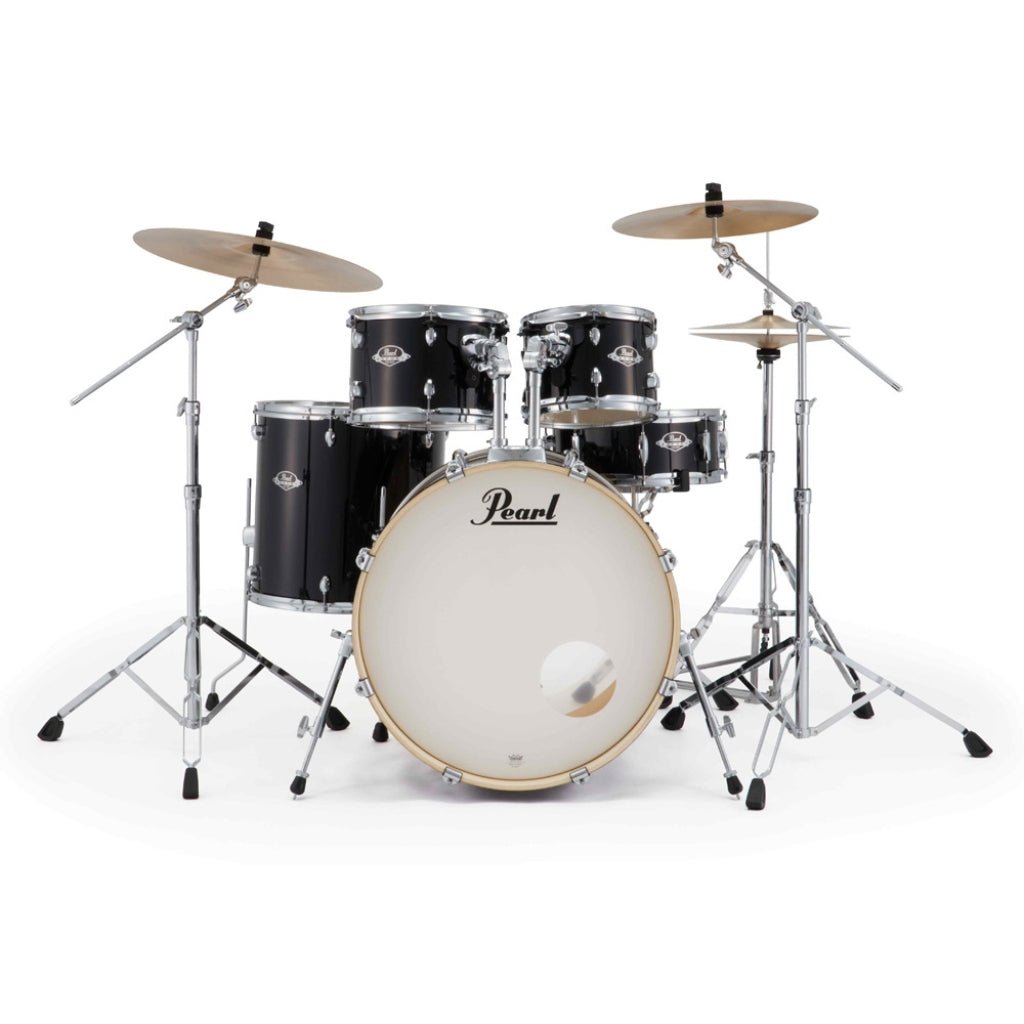 Pearl Export Plus 5pc 22" Fusion Plus Drum Kit with Zildjian Cymbals - Jet Black Acoustic Drums Sky Music