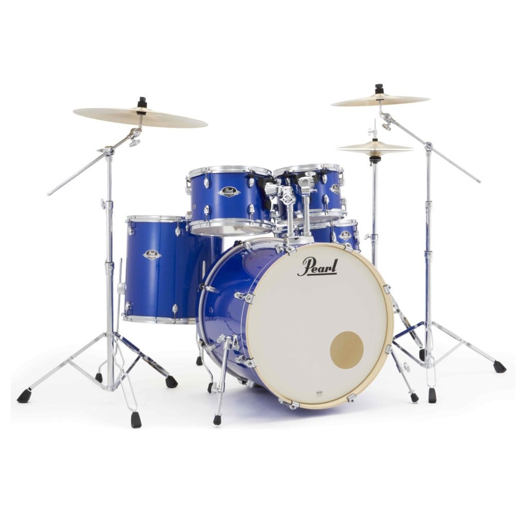 Pearl Export Plus 5pc 22" Fusion Plus Drum Kit with Zildjian Cymbals - Midnight Blue Acoustic Drums Sky Music