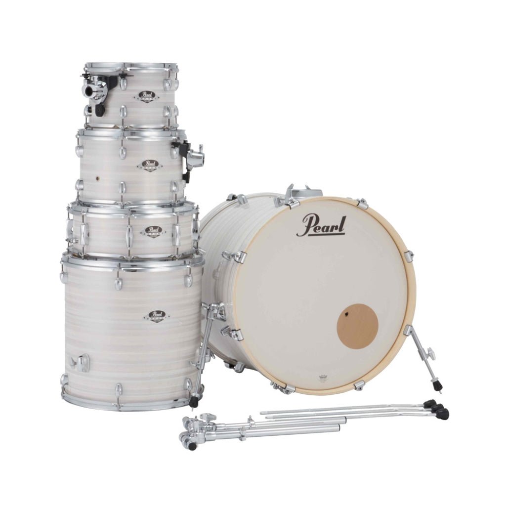 Pearl Export Plus 5pc 22" Fusion Plus Drum Kit with Zildjian Cymbals - Slipstream White Acoustic Drums Sky Music