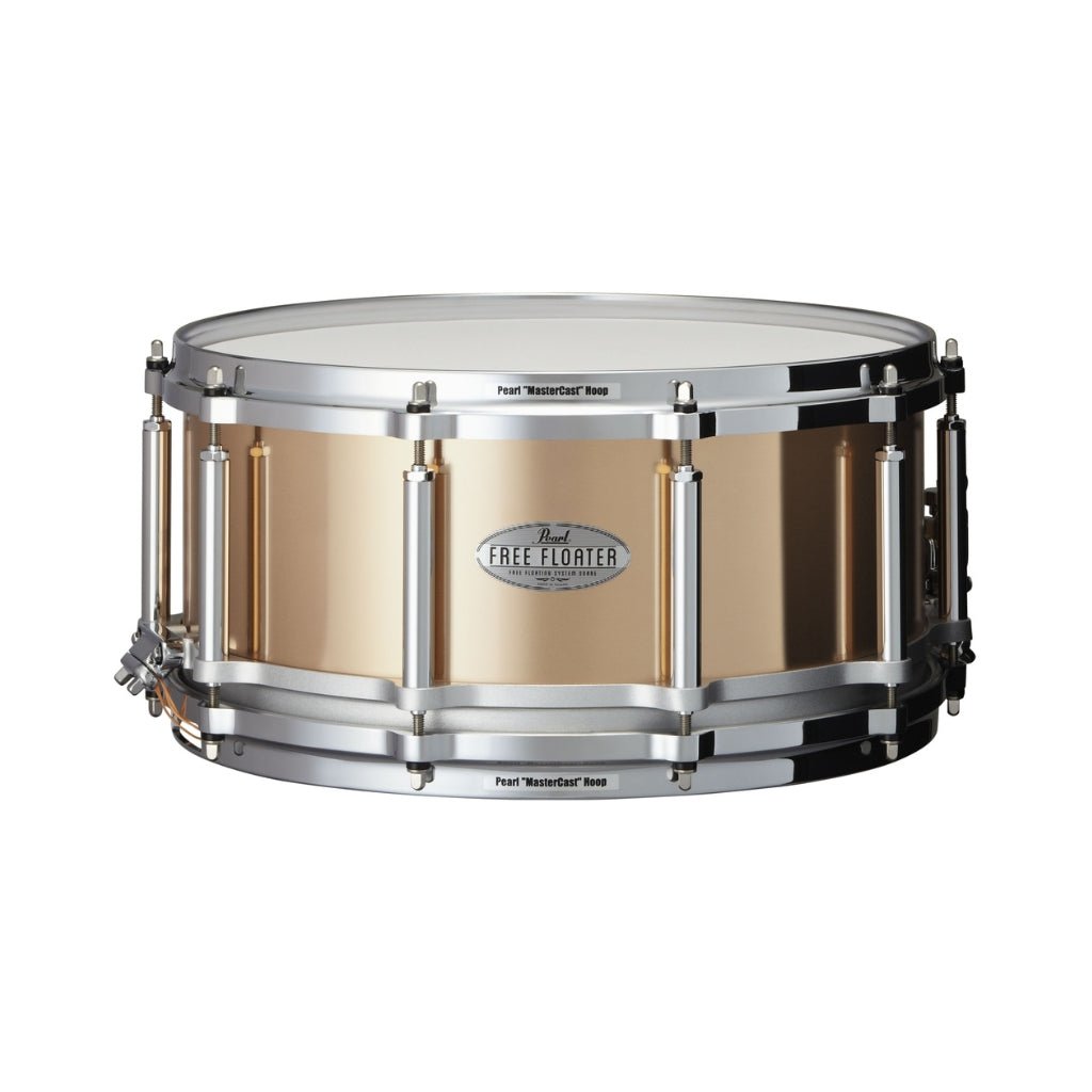 Pearl Free Floater Phosphor Bronze 6.5x 14-inch Snare Drum Snare Drums Sky Music