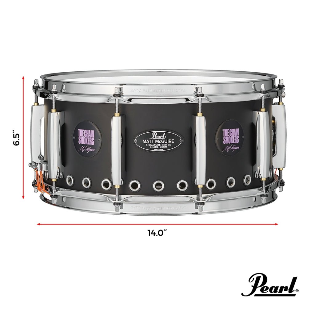 Pearl Matt Mcguire Tour Edition Snare 14X6.5 Snare Drums Sky Music