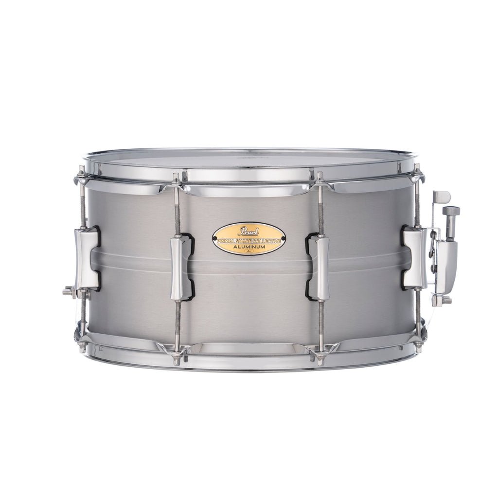 Pearl Primal Collective Snare Drum - 7 inches x 13 inches, Brushed Aluminum Snare Drums Sky Music