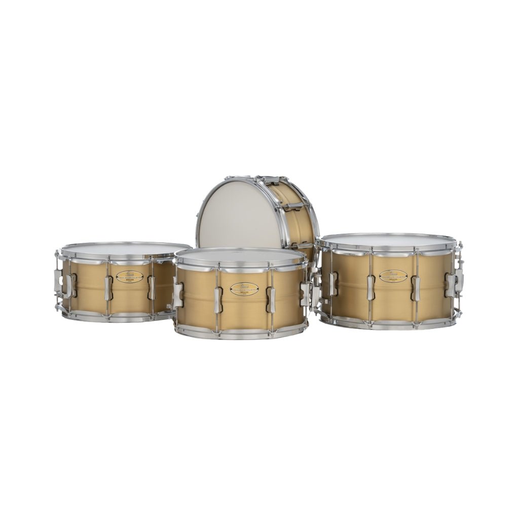 Pearl Primal Collective Snare Drum - 7 inches x 13 inches, Brushed Brass Snare Drums Sky Music