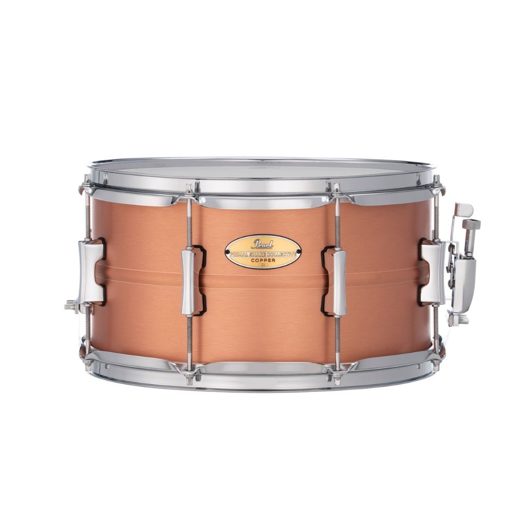 Pearl Primal Collective Snare Drum - 7 inches x 13 inches, Brushed Copper Snare Drums Sky Music