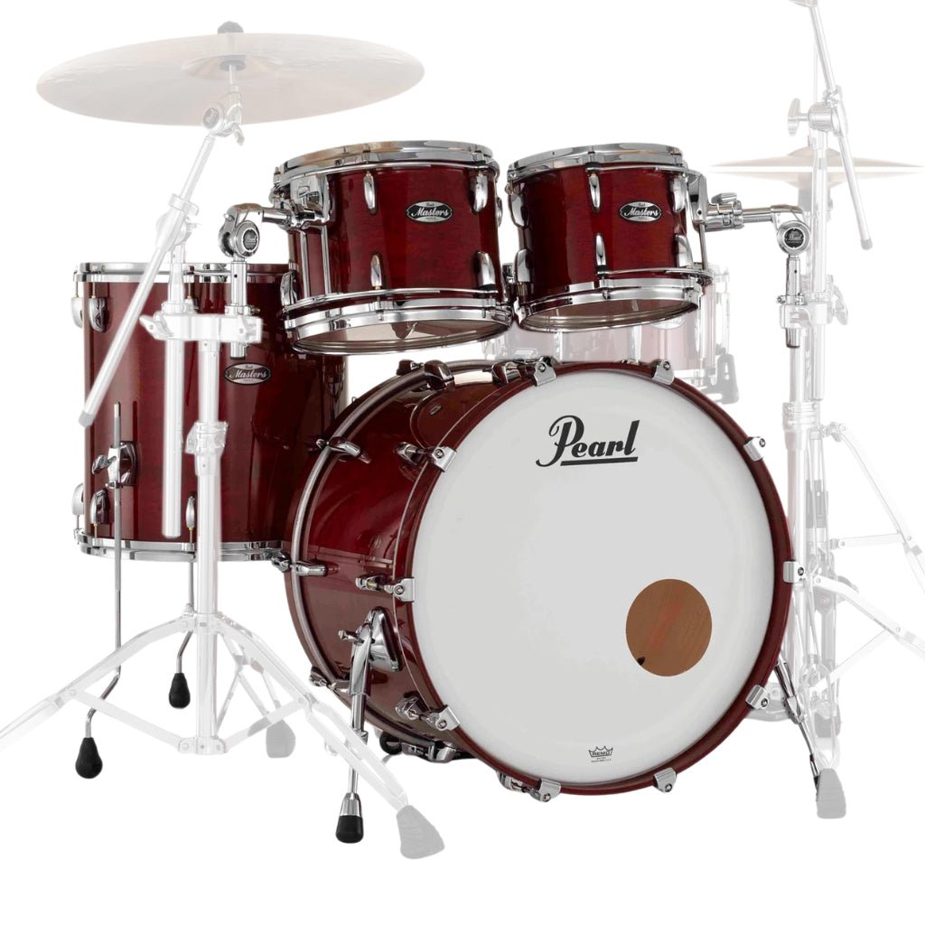 Pearl Reference One 4-Piece Shell Pack (2218/1007T/1208T/1616F w/R2 L-Rod Mounts) - Natural Cherry Acoustic Drums Sky Music