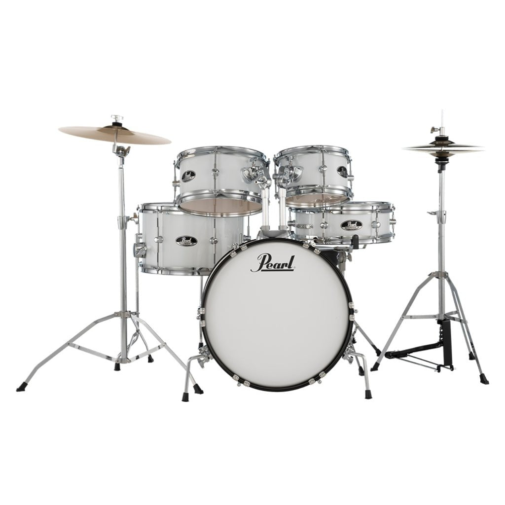 Pearl Roadshow Junior 5pc Drum Kit with Hardware - Pure White Acoustic Drums Sky Music