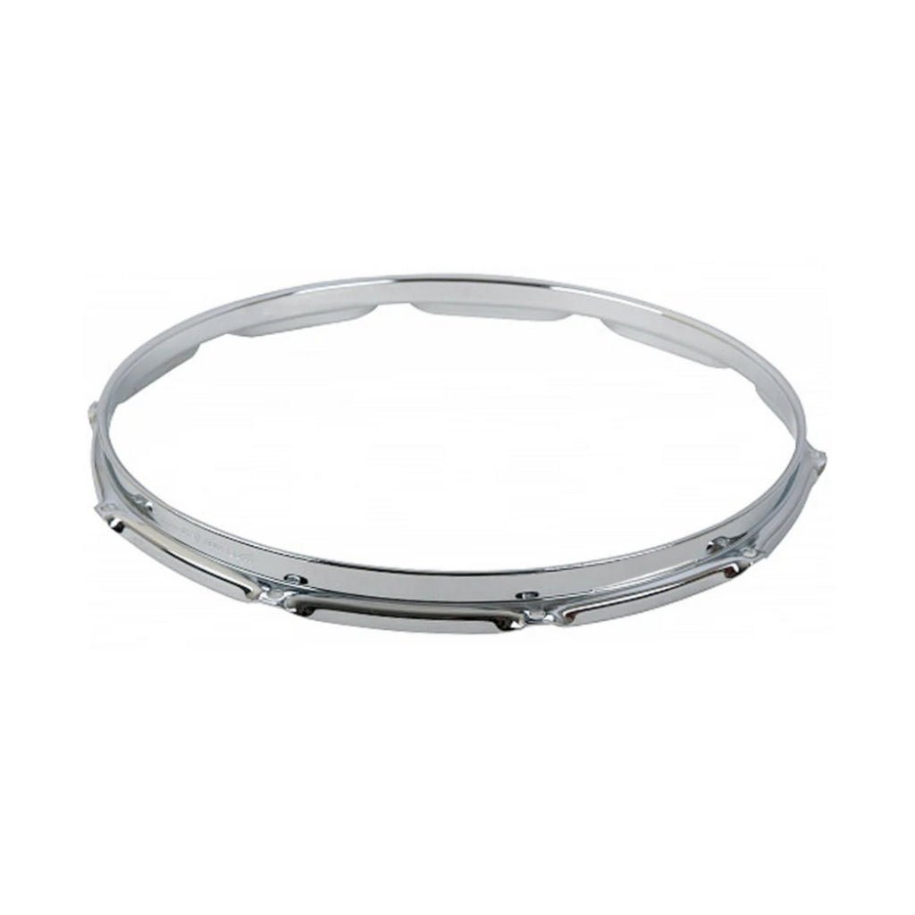 Pearl Super Hoop II Die-Cast 10-lug Snare Drum Hoop - 14-inch, Chrome, Batter Side Drum Parts Sky Music