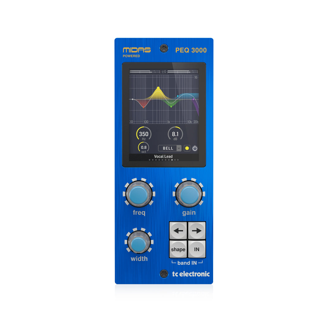 TC Electronic - Peq3000-dt - Parametric EQ Interface