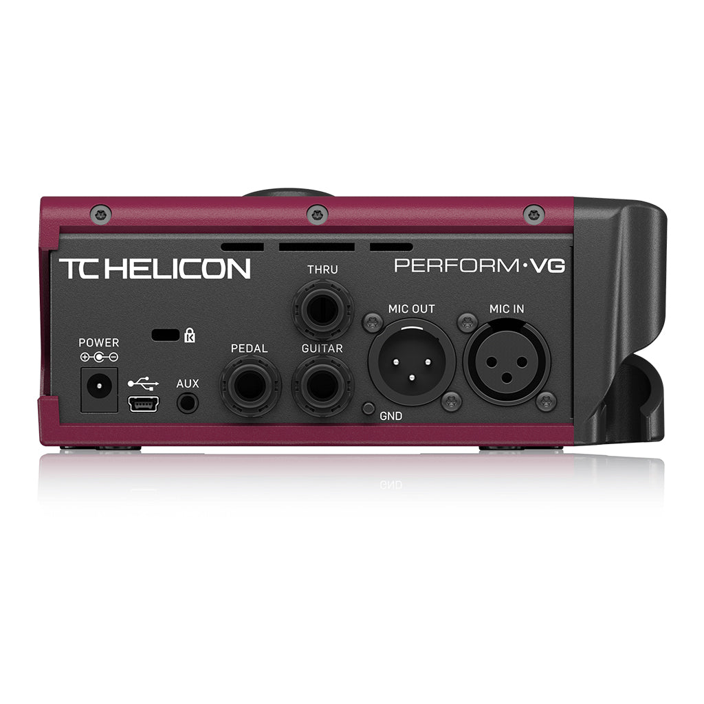 TC Helicon Perform VG Burgundy Vocal Processor