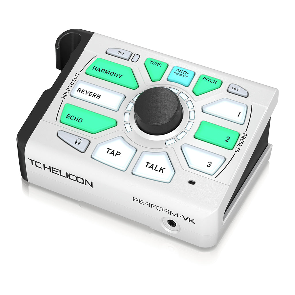 TC Helicon Perform VK White Vocal Processor